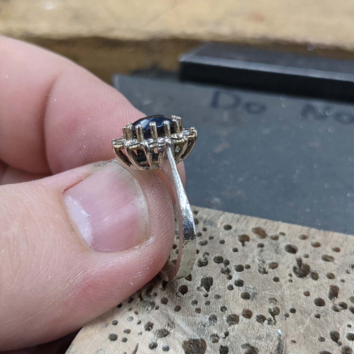The Process of ReShanking a Ring Jewel Envy