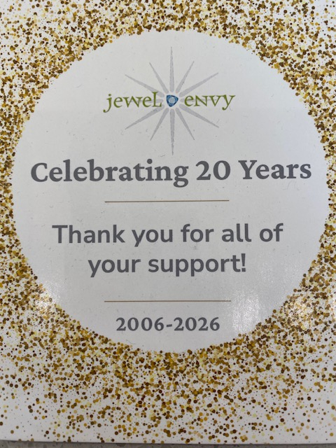 Jewel Envy turns 20 - celebrate with us!